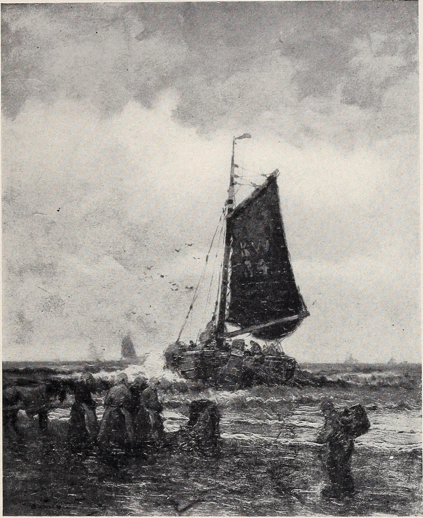 An illustration from Catalogue of summer exhibition, 1905., 1905, leaf 12