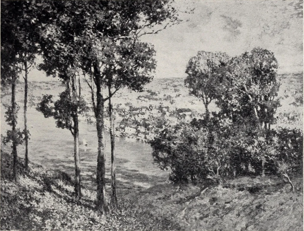 An illustration from Catalogue of summer exhibition, 1905., 1905, leaf 8
