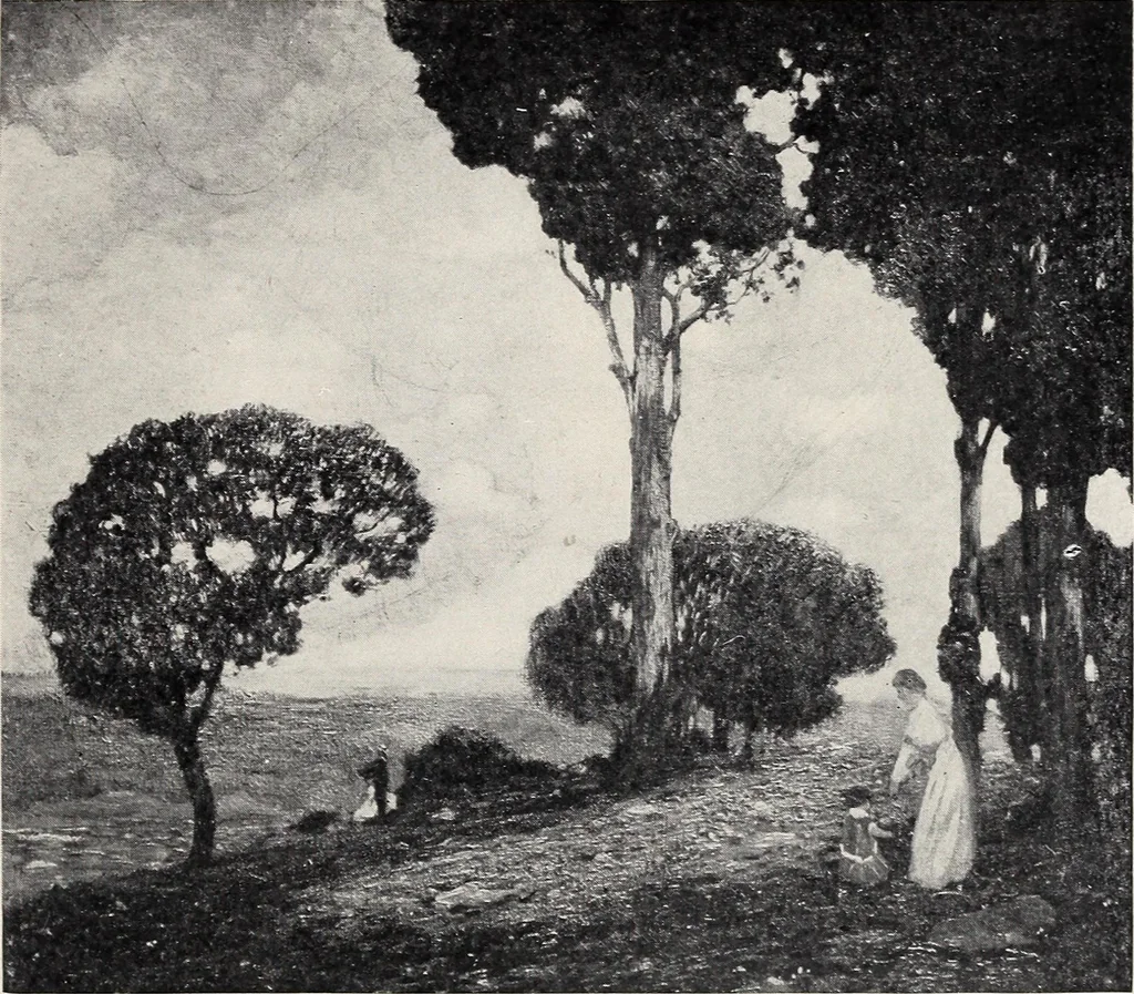 An illustration from Catalogue of summer exhibition, 1907., 1907, leaf 50