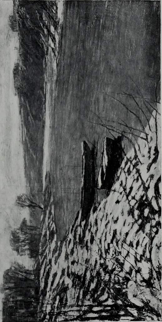 An illustration from Catalogue of summer exhibition, 1908., 1908, leaf 12