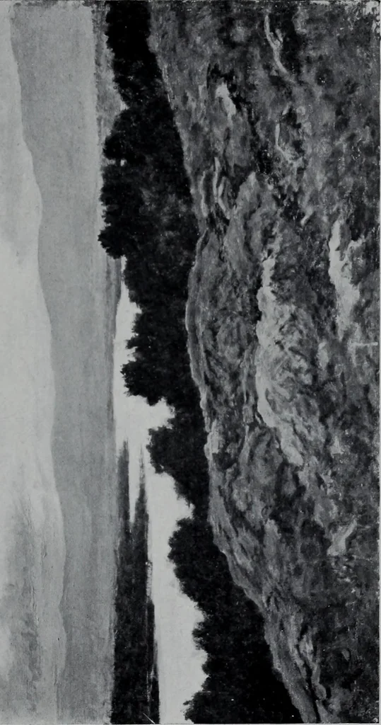 An illustration from Catalogue of summer exhibition, 1908., 1908, leaf 22