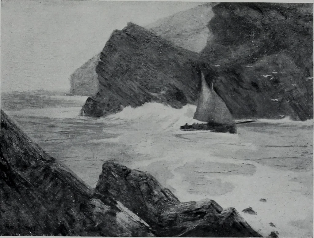 An illustration from Catalogue of summer exhibition, 1908., 1908, leaf 8