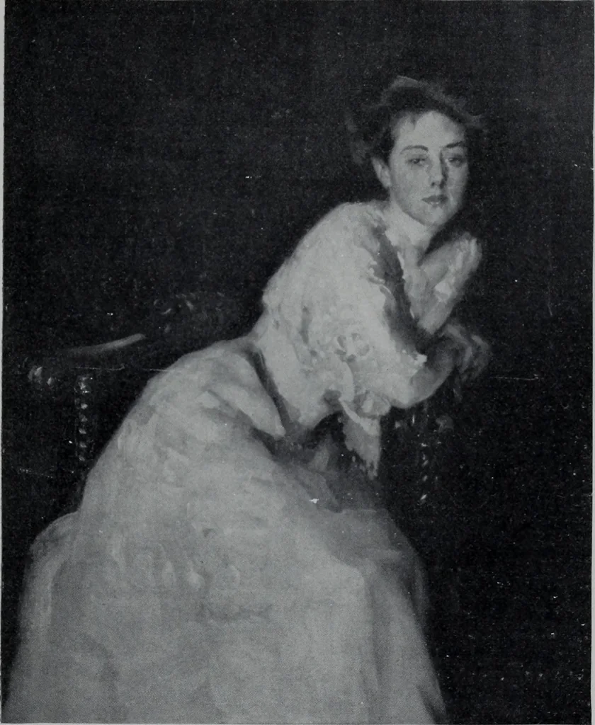 An illustration from Catalogue of summer exhibition, 1909., 1909, leaf 16