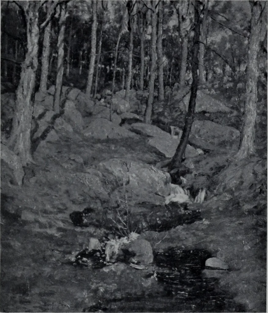 An illustration from Catalogue of summer exhibition, 1909., 1909, leaf 30