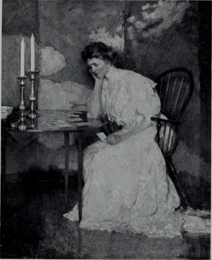 An illustration from Catalogue of summer exhibition, 1909., 1909, leaf 34