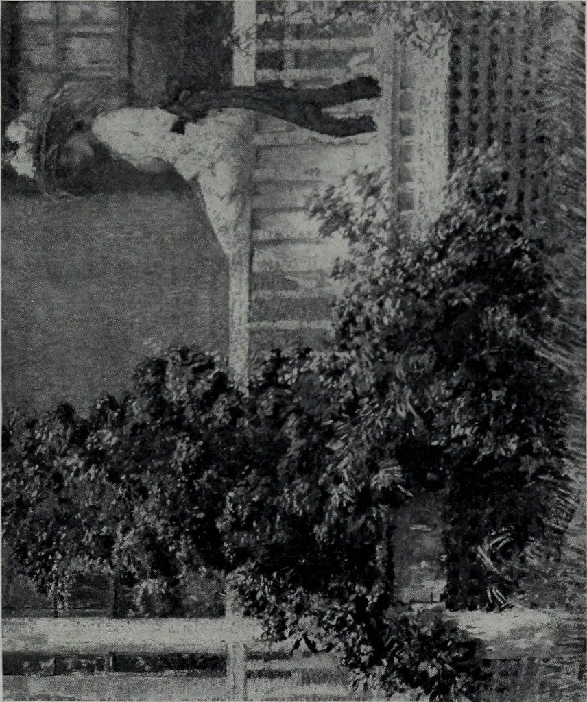 An illustration from Catalogue of summer exhibition, 1909., 1909, leaf 4