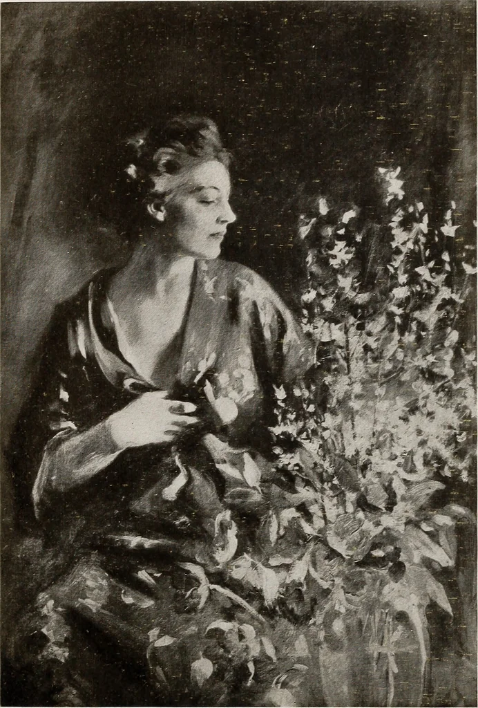 An illustration from Catalogue of summer exhibition, 1910., 1910, leaf 18