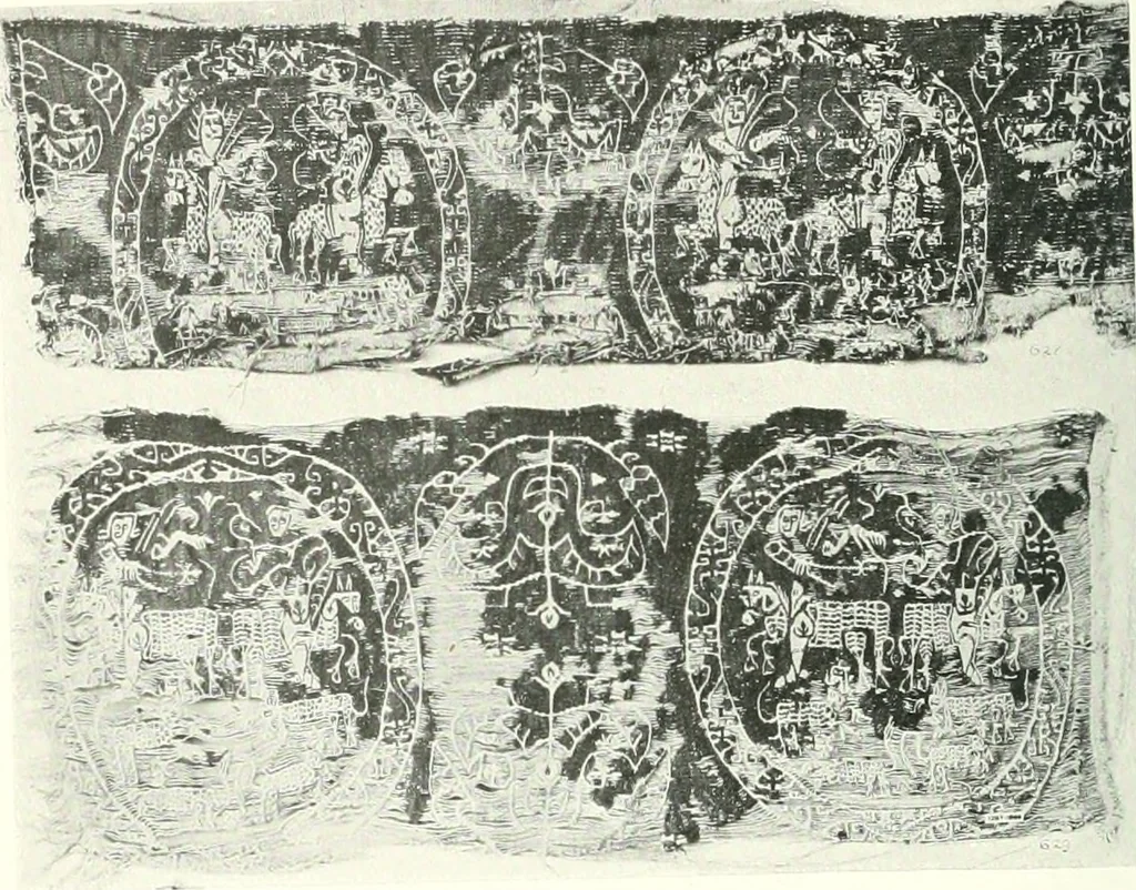 An illustration from Catalogue of textiles from burying-grounds in Egypt, 1920, leaf 133