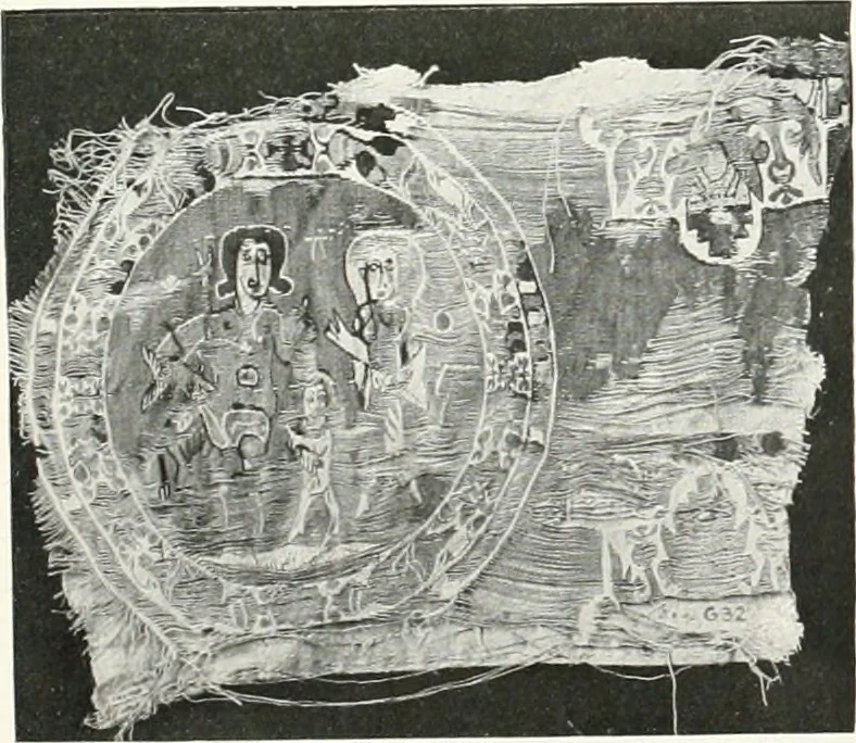 An illustration from Catalogue of textiles from burying-grounds in Egypt, 1920, leaf 134