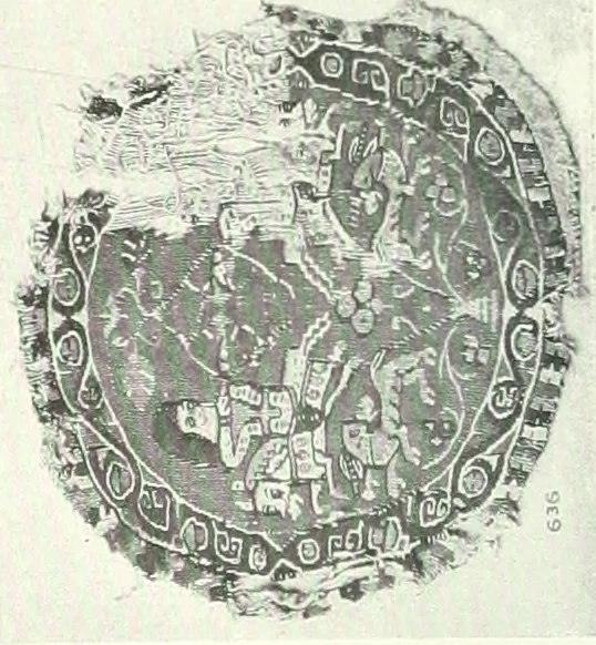 An illustration from Catalogue of textiles from burying-grounds in Egypt, 1920, leaf 135