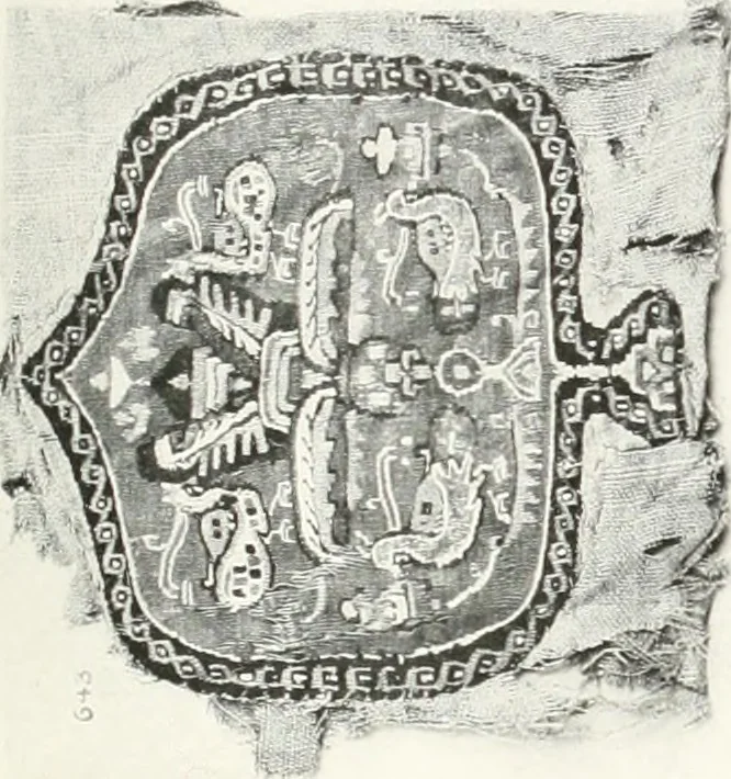 An illustration from Catalogue of textiles from burying-grounds in Egypt, 1920, leaf 136