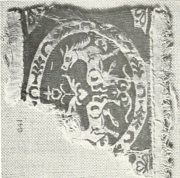An illustration from Catalogue of textiles from burying-grounds in Egypt, 1920, leaf 136