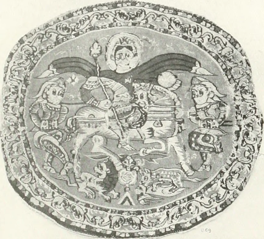 An illustration from Catalogue of textiles from burying-grounds in Egypt, 1920, leaf 138