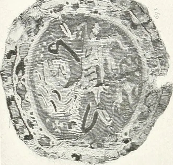 An illustration from Catalogue of textiles from burying-grounds in Egypt, 1920, leaf 140