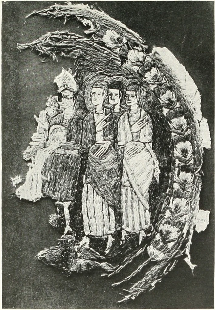 An illustration from Catalogue of textiles from burying-grounds in Egypt, 1920, leaf 142