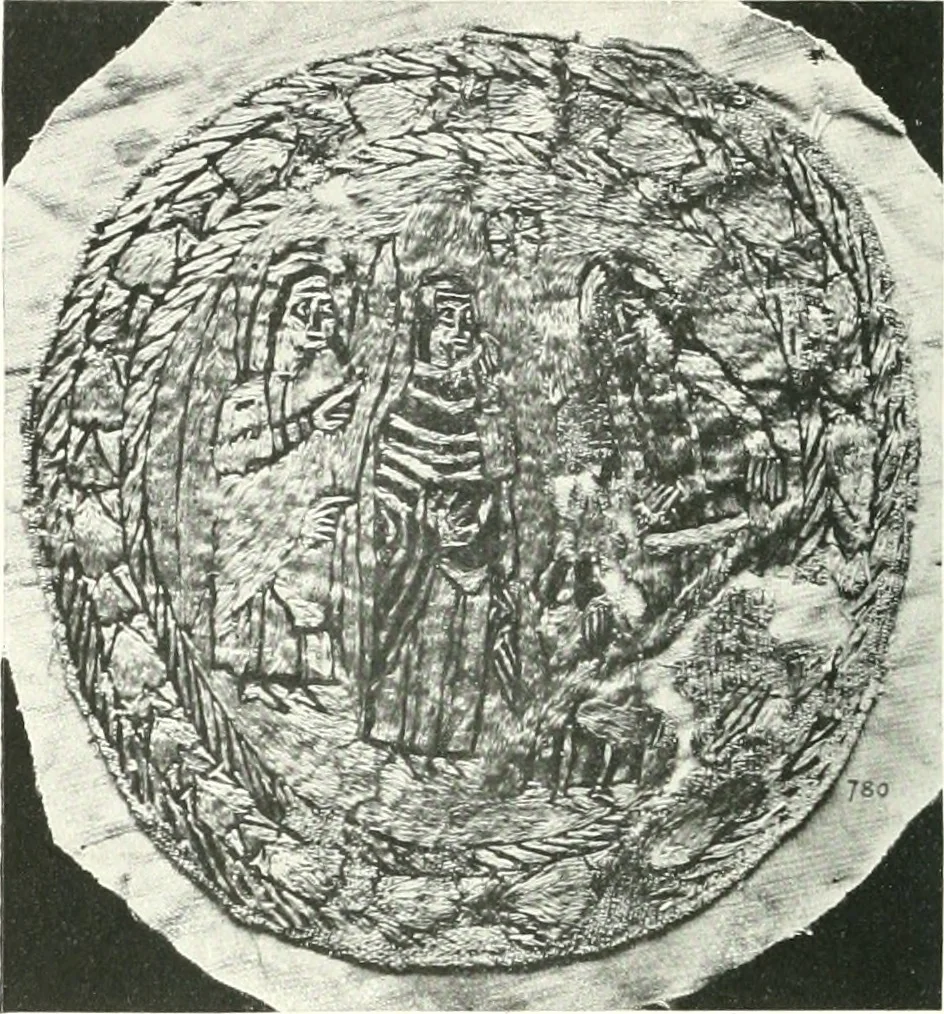 An illustration from Catalogue of textiles from burying-grounds in Egypt, 1920, leaf 143