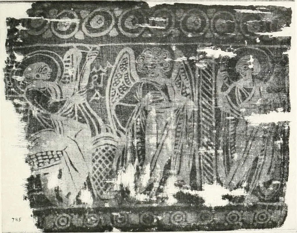An illustration from Catalogue of textiles from burying-grounds in Egypt, 1920, leaf 144