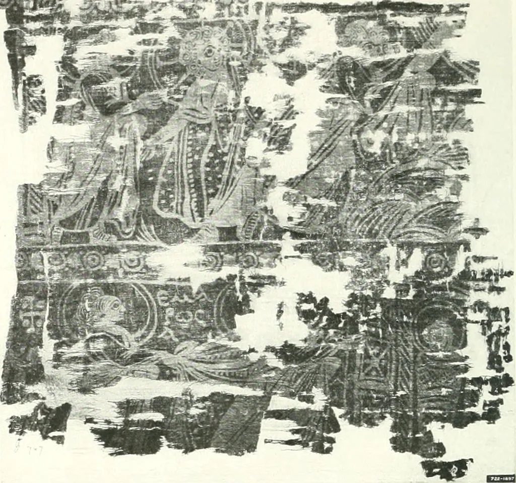 An illustration from Catalogue of textiles from burying-grounds in Egypt, 1920, leaf 145