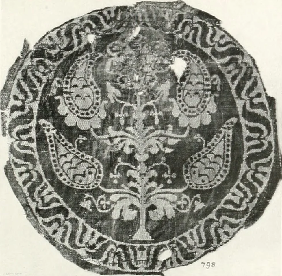 An illustration from Catalogue of textiles from burying-grounds in Egypt, 1920, leaf 146