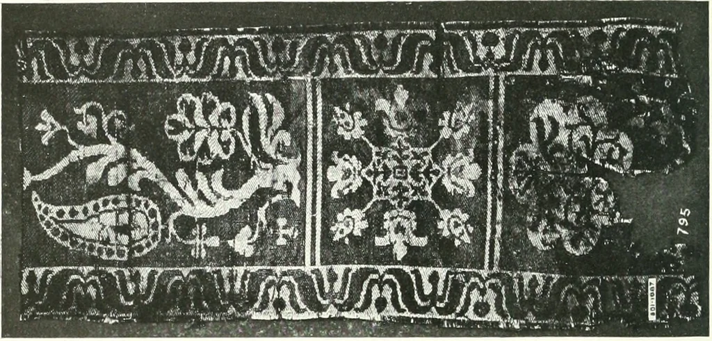 An illustration from Catalogue of textiles from burying-grounds in Egypt, 1920, leaf 149