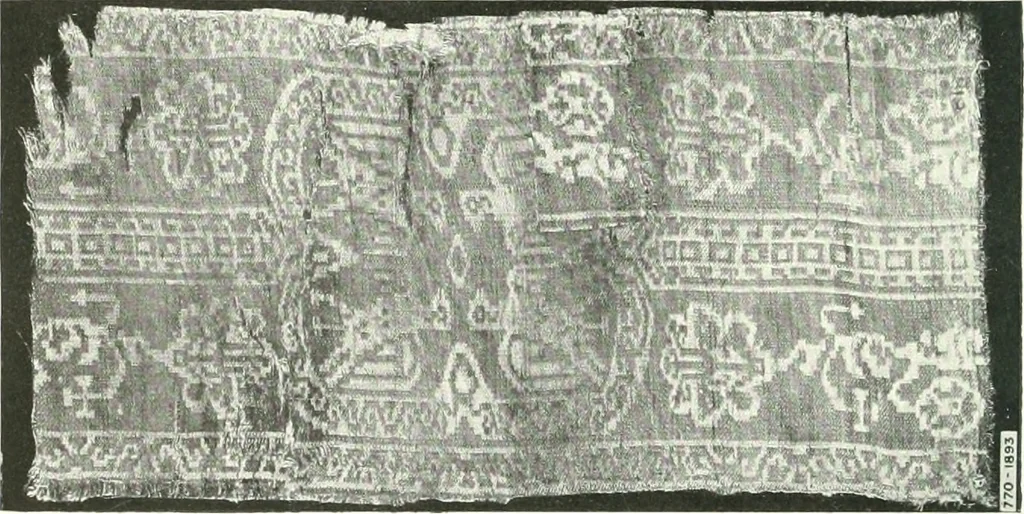 An illustration from Catalogue of textiles from burying-grounds in Egypt, 1920, leaf 149