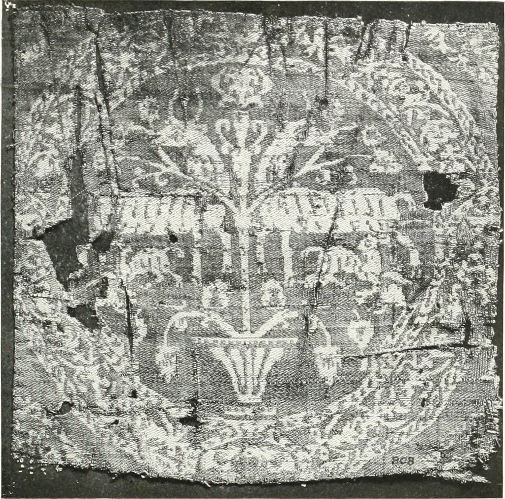 An illustration from Catalogue of textiles from burying-grounds in Egypt, 1920, leaf 150