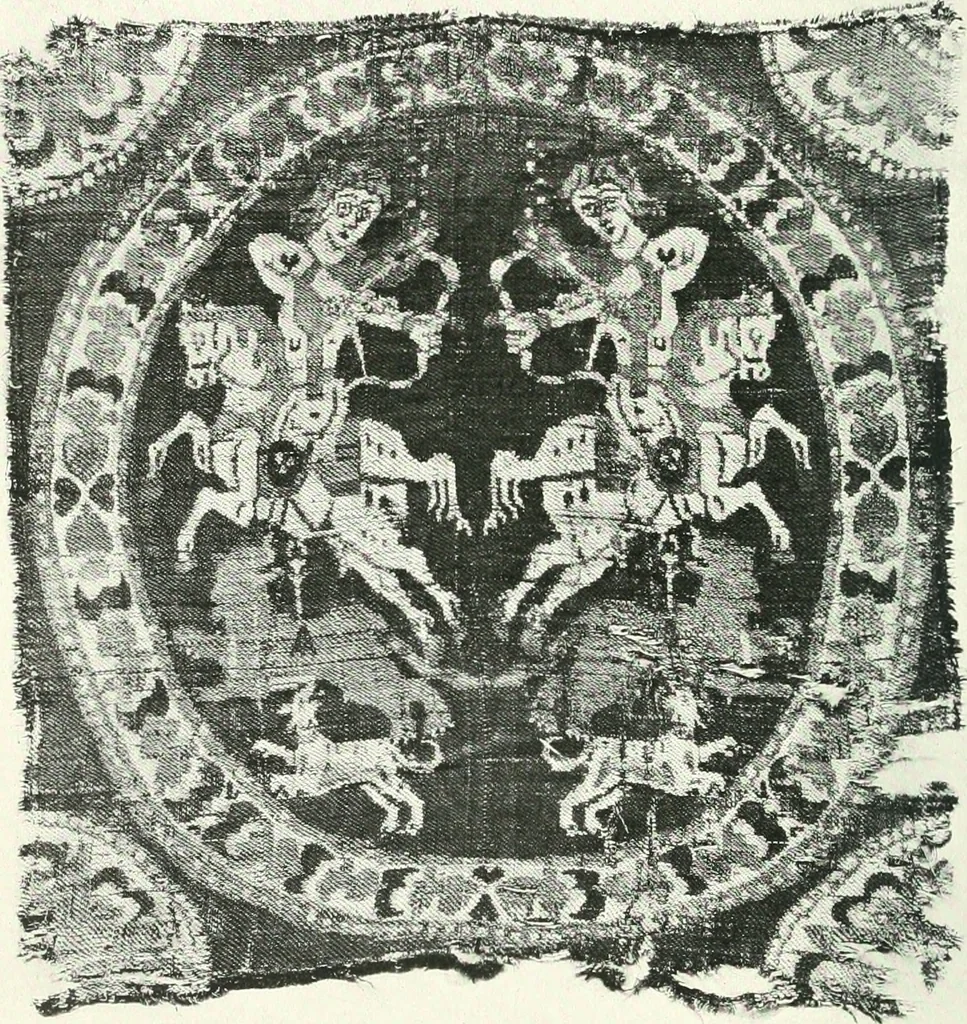 An illustration from Catalogue of textiles from burying-grounds in Egypt, 1920, leaf 151