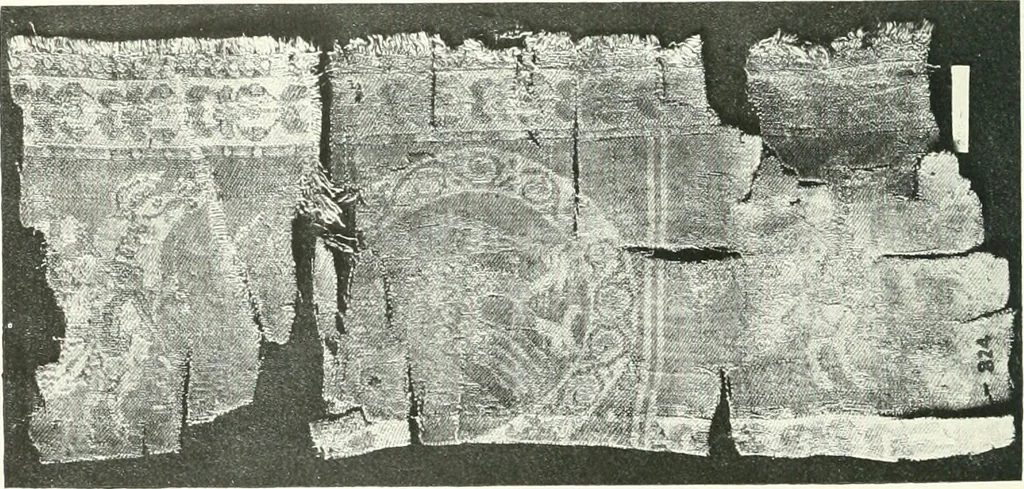 An illustration from Catalogue of textiles from burying-grounds in Egypt, 1920, leaf 153