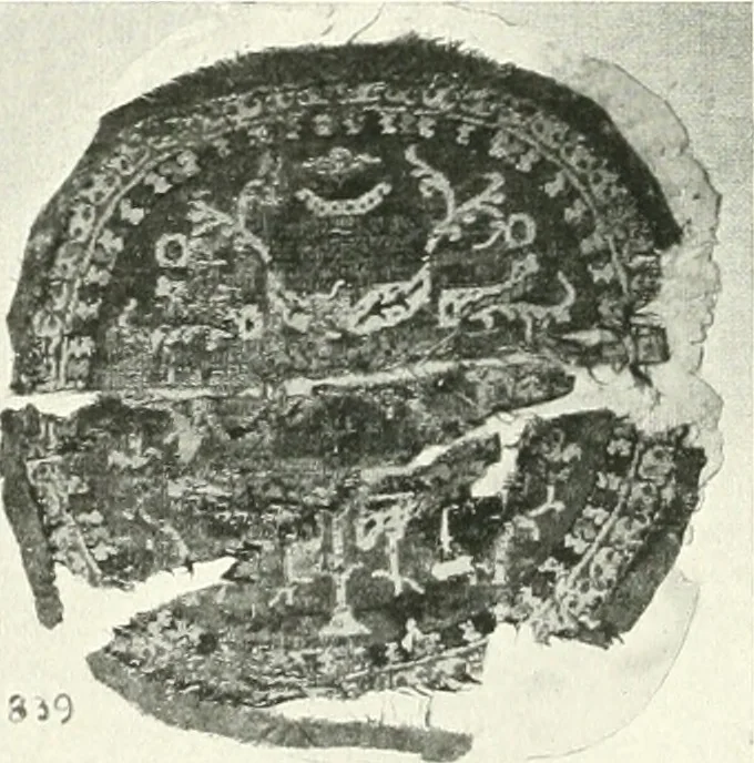 An illustration from Catalogue of textiles from burying-grounds in Egypt, 1920, leaf 155
