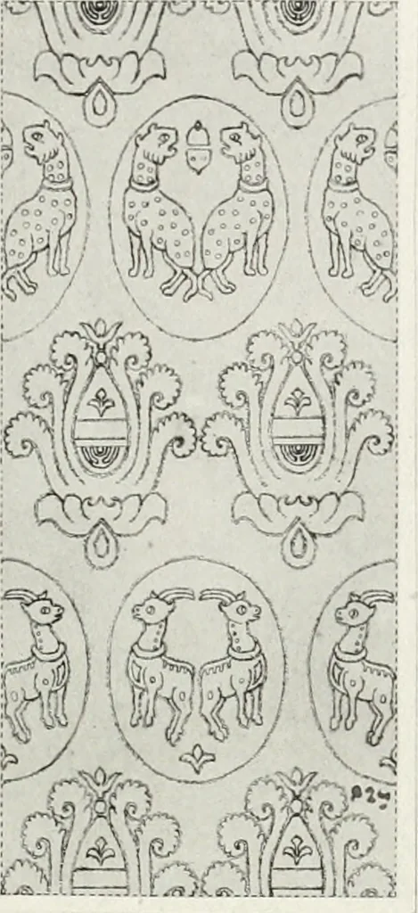 An illustration from Catalogue of textiles from burying-grounds in Egypt, 1920, leaf 156