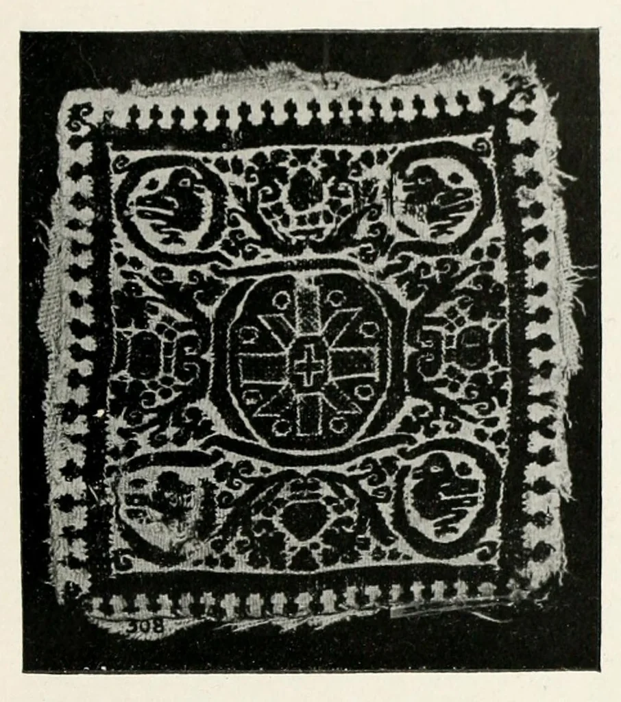An illustration from Catalogue of textiles from burying-grounds in Egypt, 1920, leaf 125