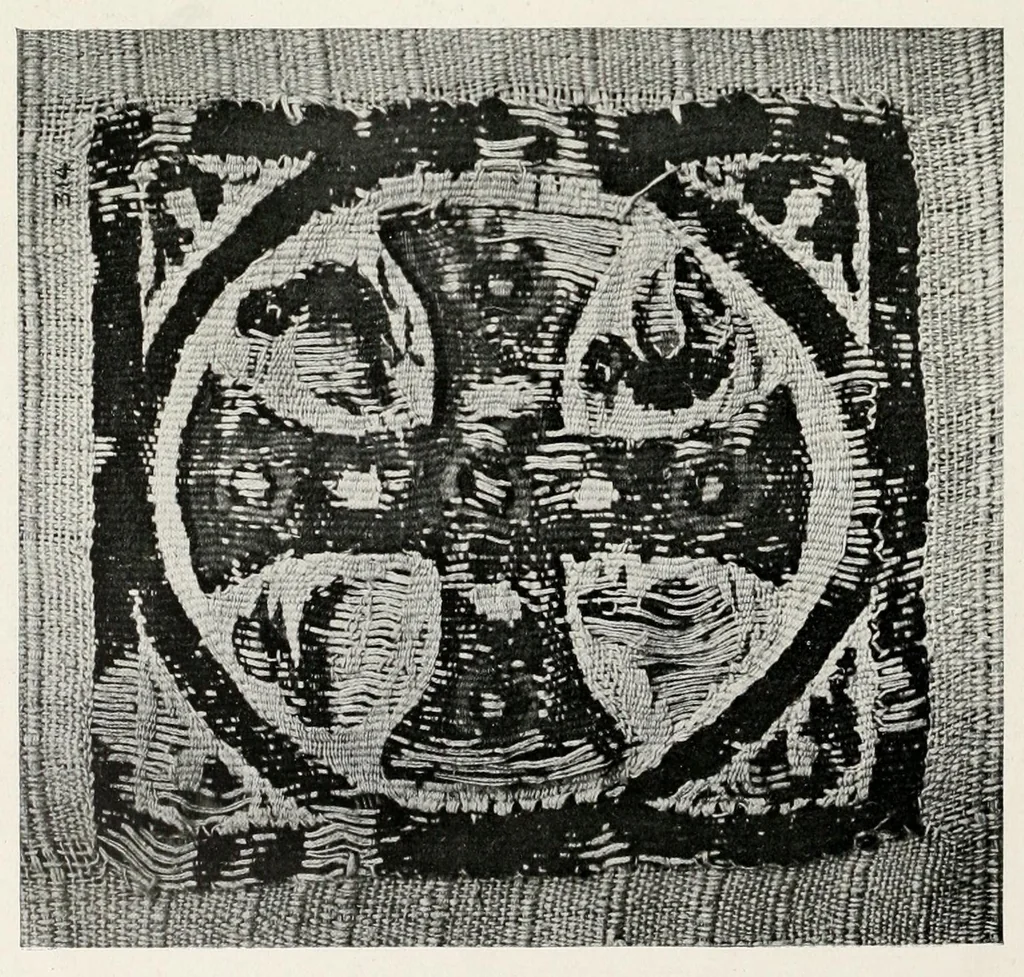An illustration from Catalogue of textiles from burying-grounds in Egypt, 1920, leaf 128