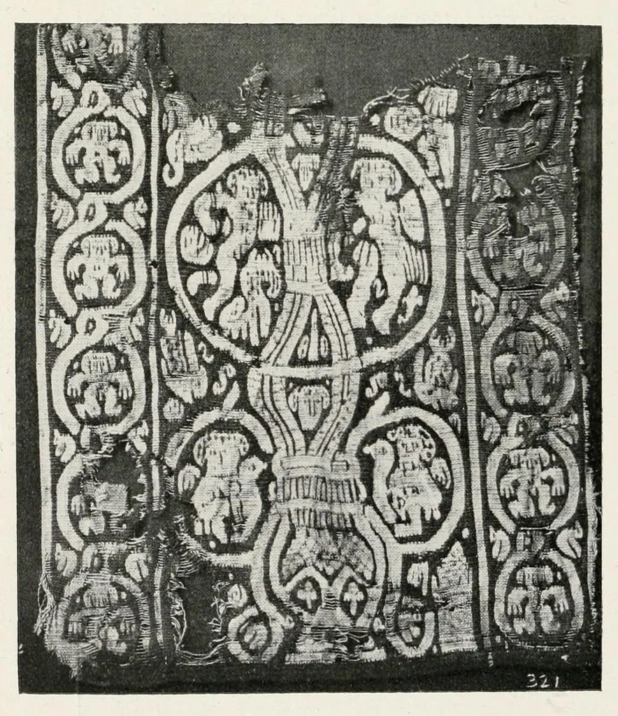 An illustration from Catalogue of textiles from burying-grounds in Egypt, 1920, leaf 130