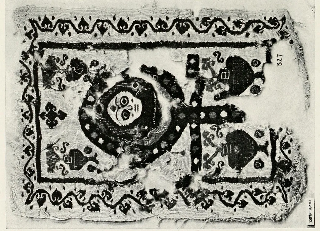 An illustration from Catalogue of textiles from burying-grounds in Egypt, 1920, leaf 132