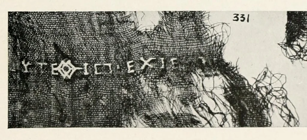 An illustration from Catalogue of textiles from burying-grounds in Egypt, 1920, leaf 133