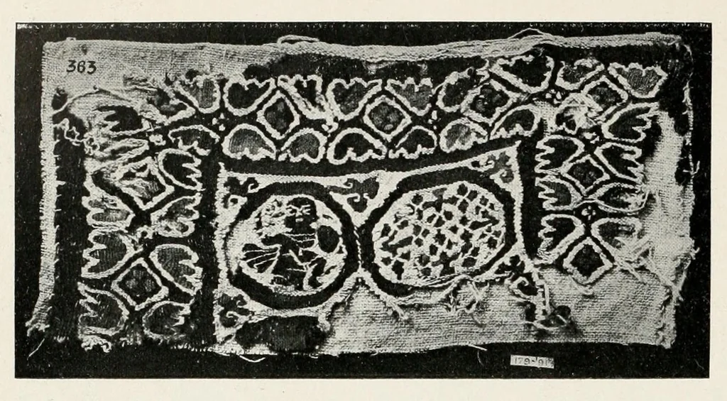 An illustration from Catalogue of textiles from burying-grounds in Egypt, 1920, leaf 142