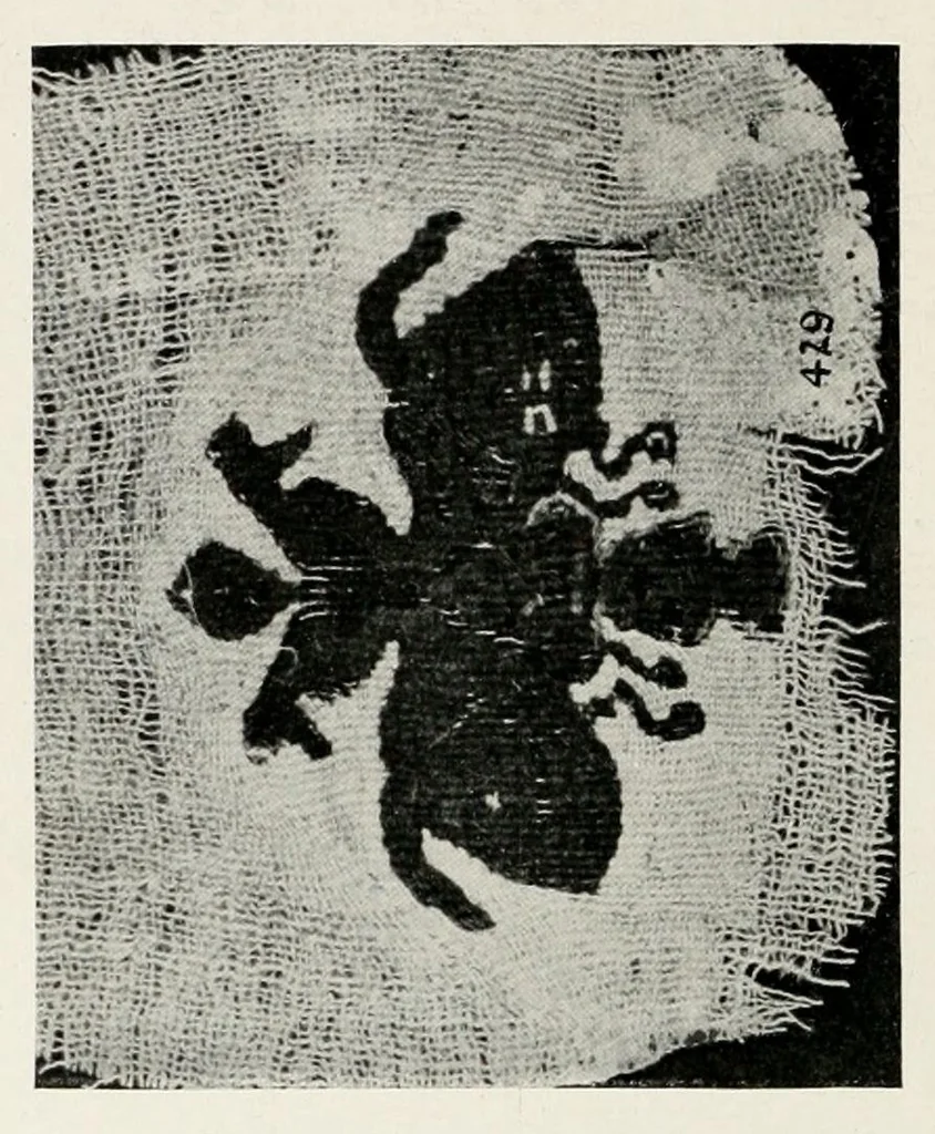 An illustration from Catalogue of textiles from burying-grounds in Egypt, 1920, leaf 144