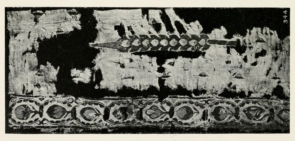 An illustration from Catalogue of textiles from burying-grounds in Egypt, 1920, leaf 148