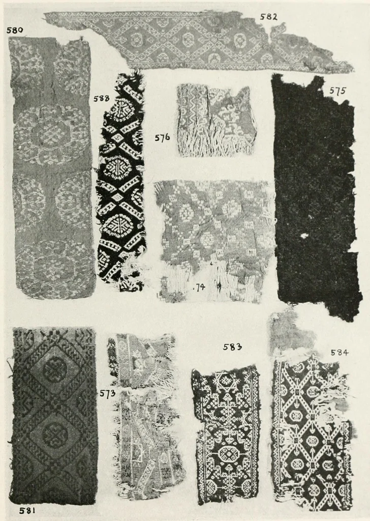 An illustration from Catalogue of textiles from burying-grounds in Egypt, 1920, leaf 151