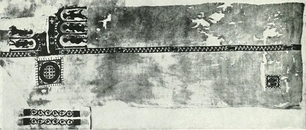 An illustration from Catalogue of textiles from burying-grounds in Egypt, 1920, leaf 159