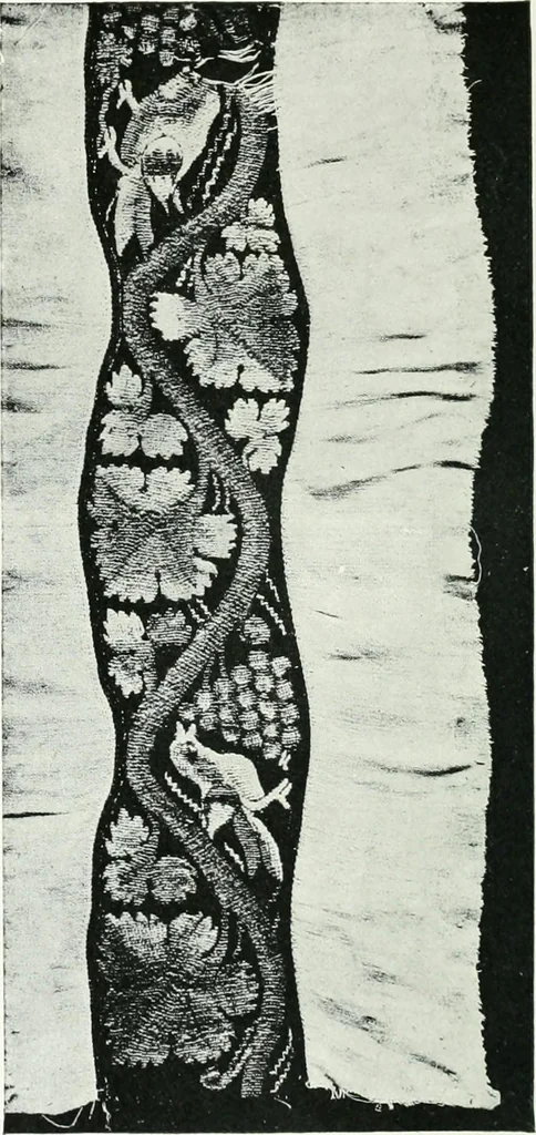 An illustration from Catalogue of textiles from burying-grounds in Egypt, 1920, leaf 163