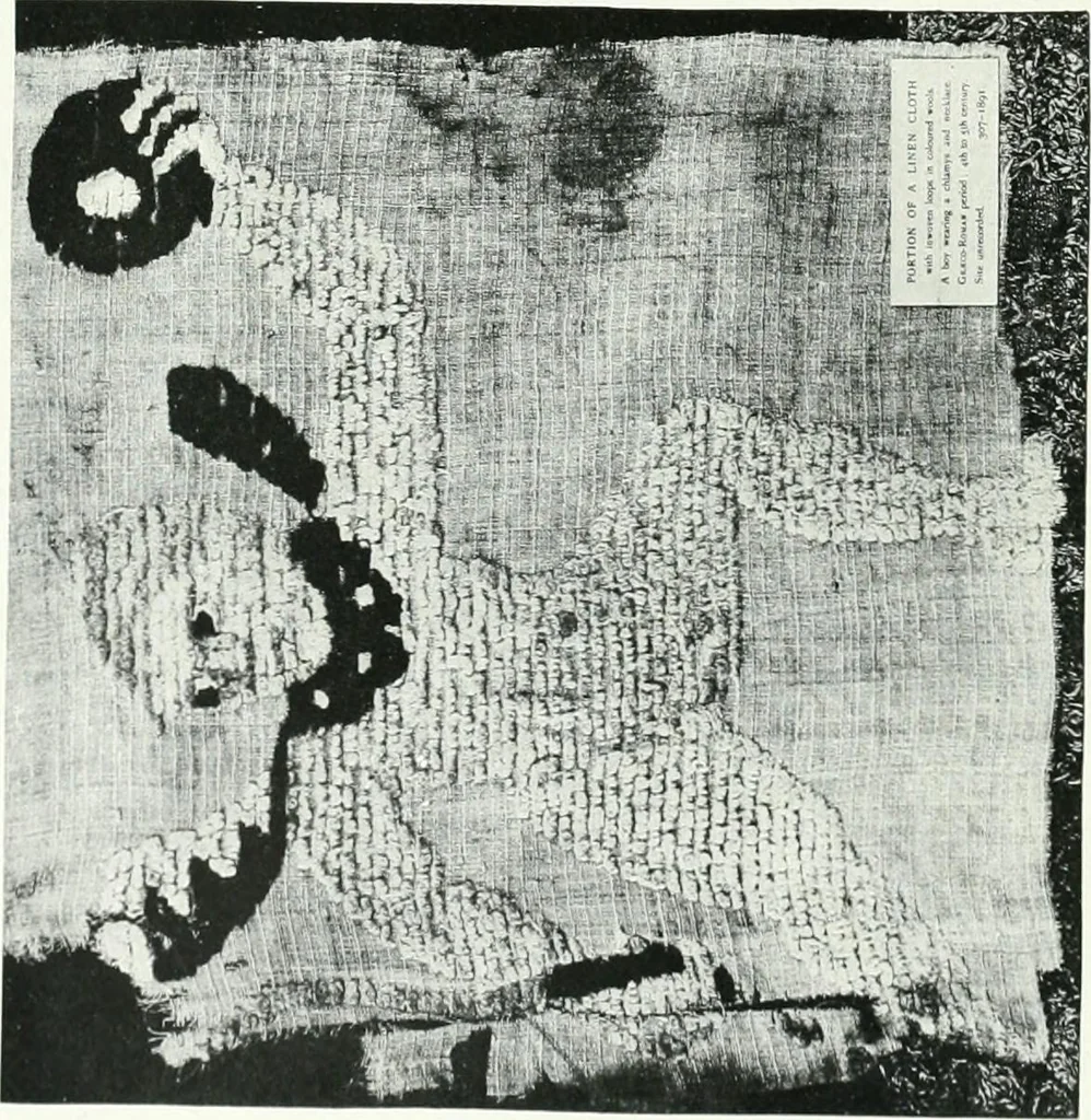 An illustration from Catalogue of textiles from burying-grounds in Egypt, 1920, leaf 167