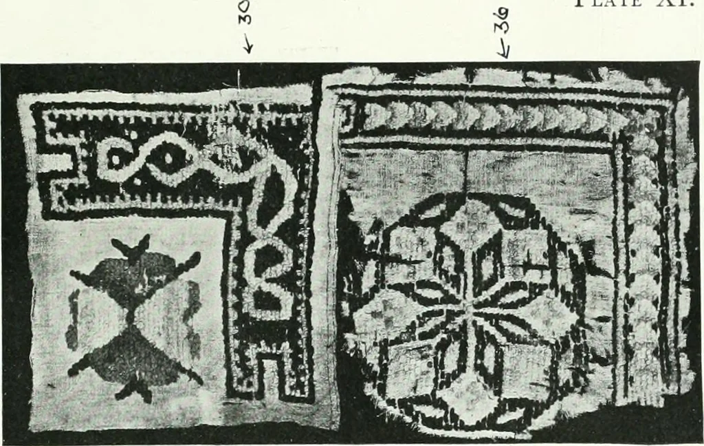 An illustration from Catalogue of textiles from burying-grounds in Egypt, 1920, leaf 168