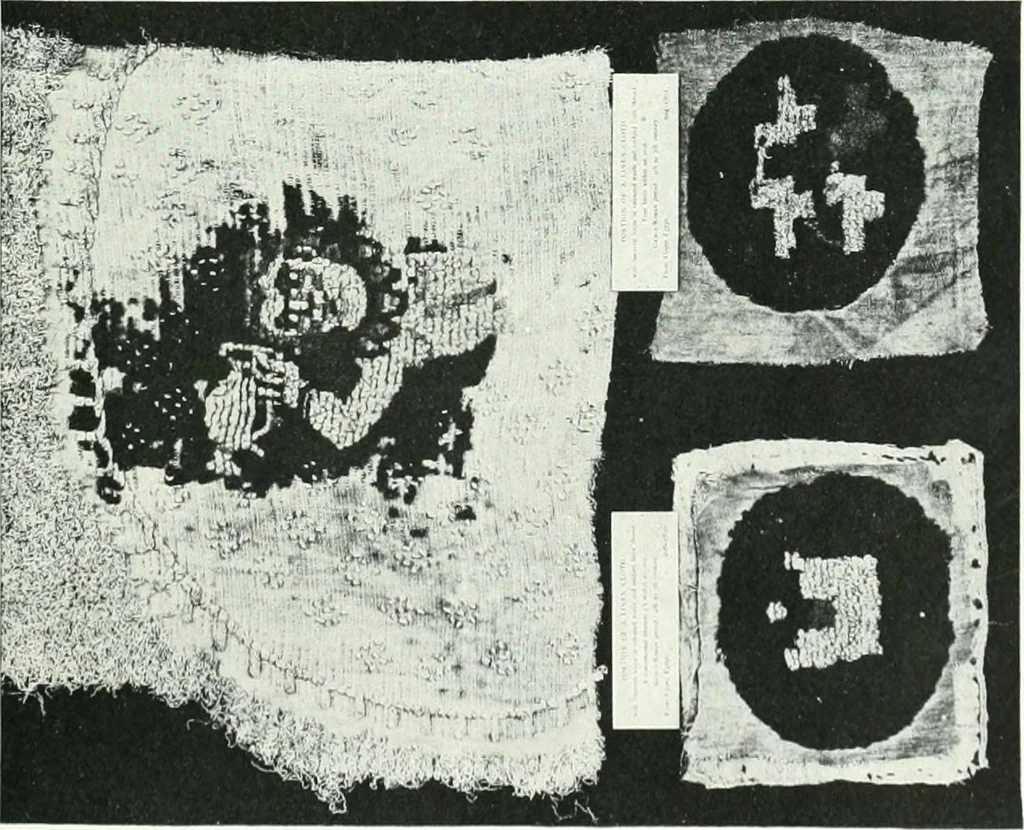 An illustration from Catalogue of textiles from burying-grounds in Egypt, 1920, leaf 168