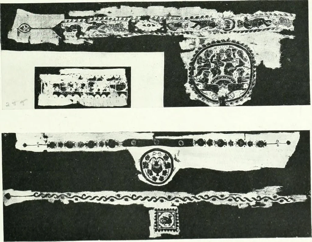 An illustration from Catalogue of textiles from burying-grounds in Egypt, 1920, leaf 170