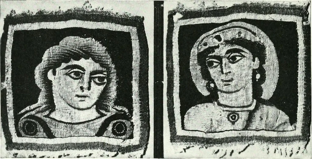 An illustration from Catalogue of textiles from burying-grounds in Egypt, 1920, leaf 171