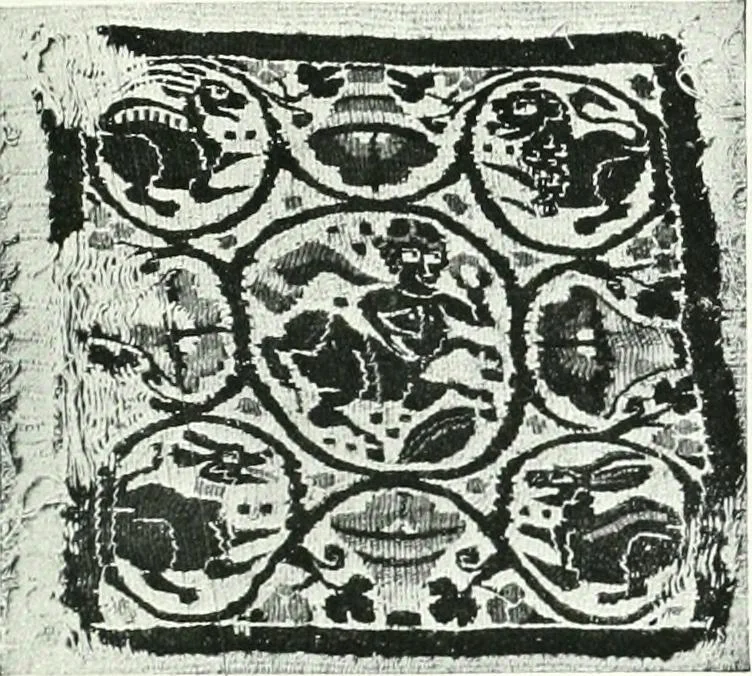 An illustration from Catalogue of textiles from burying-grounds in Egypt, 1920, leaf 174