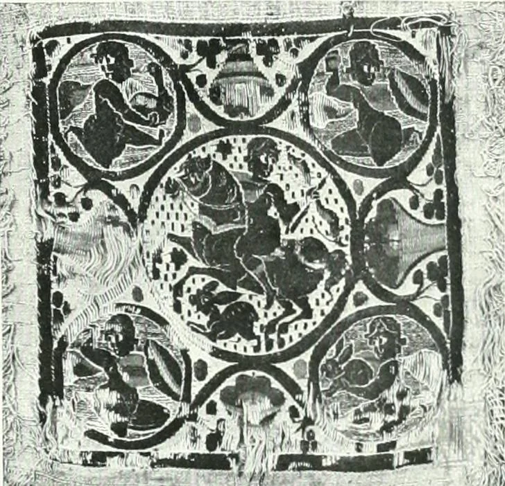 An illustration from Catalogue of textiles from burying-grounds in Egypt, 1920, leaf 174