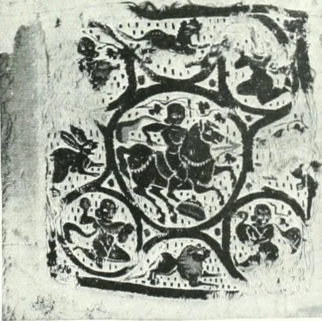 An illustration from Catalogue of textiles from burying-grounds in Egypt, 1920, leaf 174