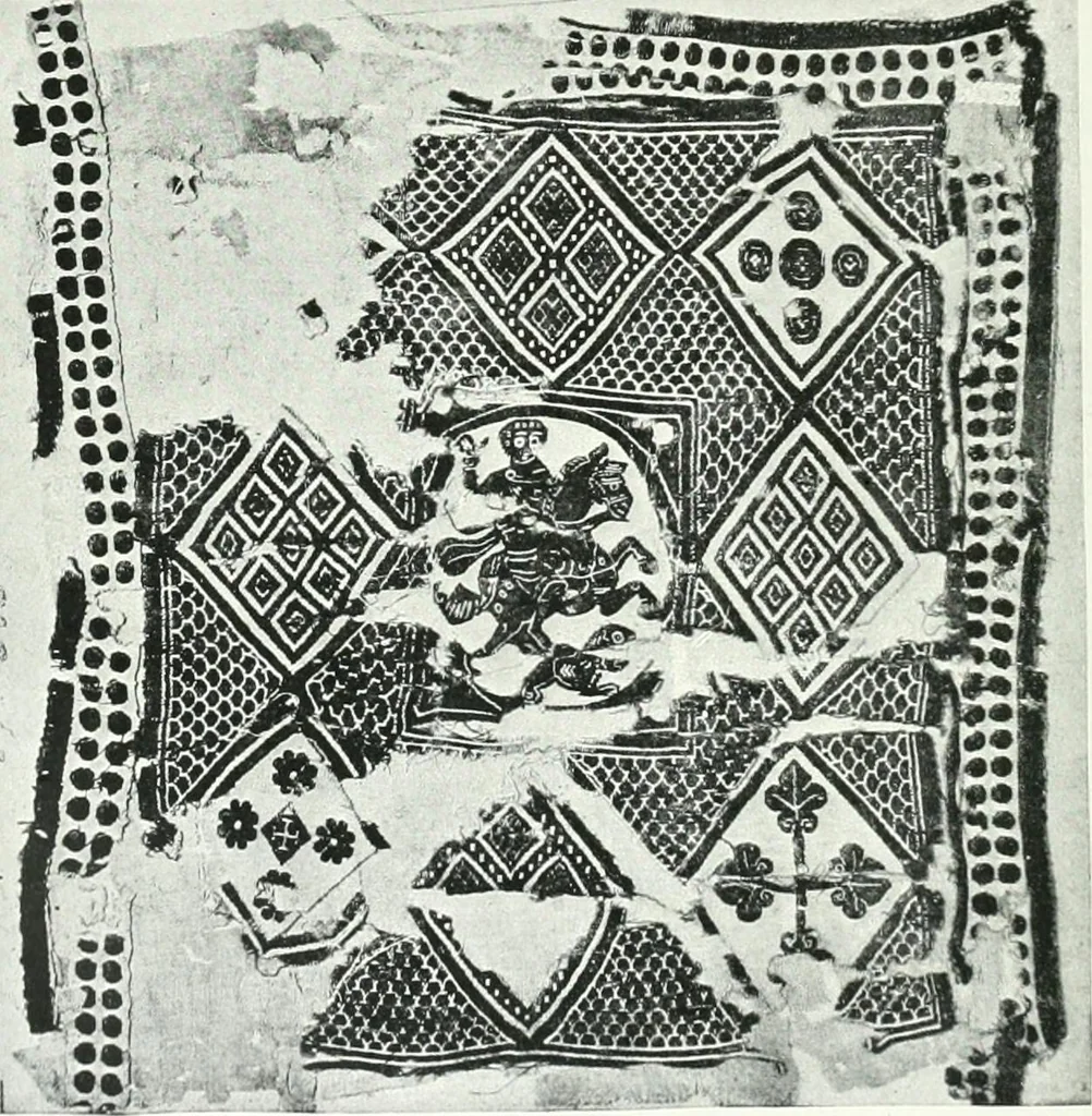 An illustration from Catalogue of textiles from burying-grounds in Egypt, 1920, leaf 175